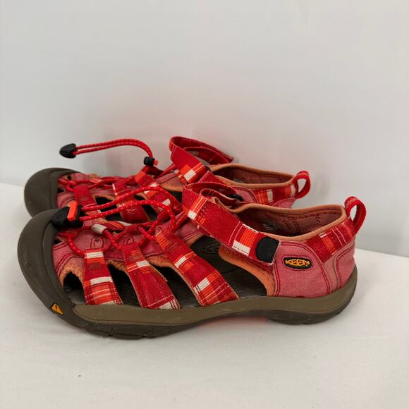 Keen Red Newport H2 Red Nylon Sandals Size 6 - Picture 5 of 8